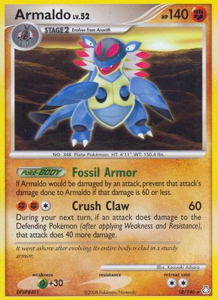 Armaldo (/146) Reverse Holofoil [DP: Legends Awakened] Pokemon Single Pokémon
