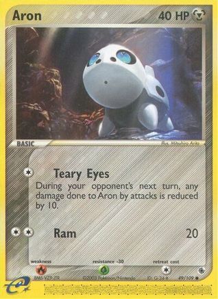 Aron - 49/109 (/109) Reverse Holofoil [EX: Ruby & Sapphire] Pokemon Single Pokémon