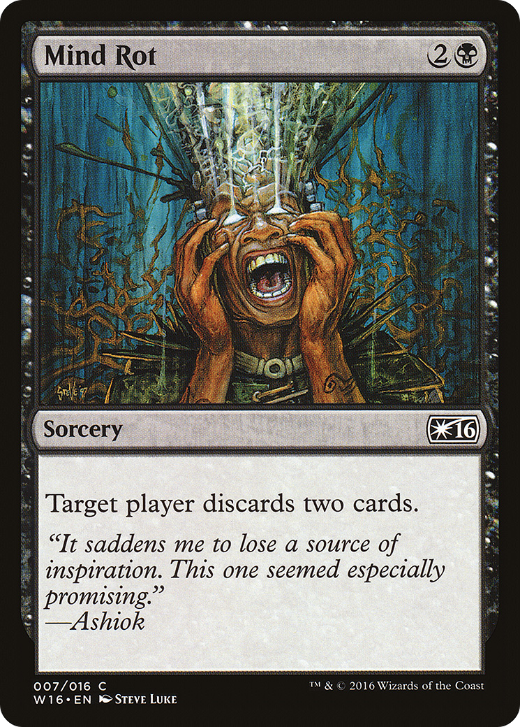 Mind Rot (W16-007) [Misc] Welcome Deck 2016 MTG Single Wizards of the Coast