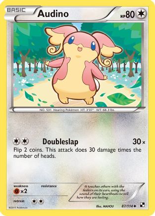 Audino (87/114) [BW: Base Set] Pokemon Single Pokémon