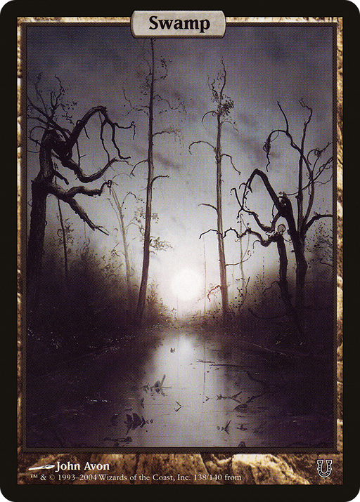 Swamp - Full Art (UNH-138) [Unhinged] MTG Single Wizards of the Coast