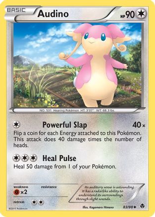 Audino (/98) [BW: Emerging Powers] Pokemon Single Pokémon