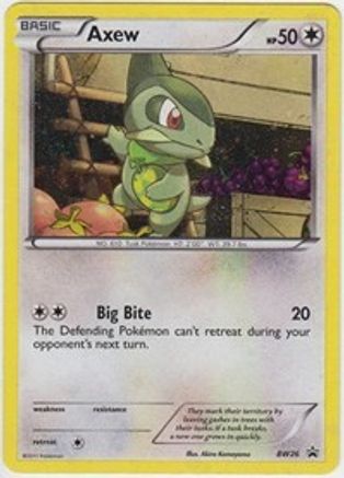 Axew - BW26 (/101) Holofoil [Promos: BW Promos] Pokemon Single Pokémon