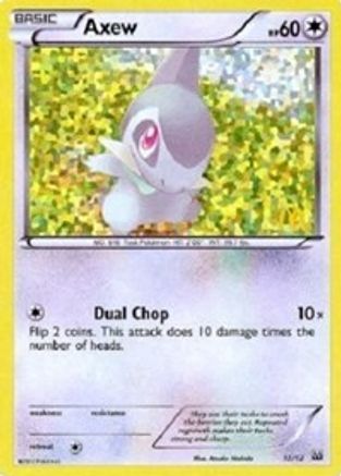 Axew - 12/12 (/12) Holofoil [Promos: McDonalds Promos 2012] Pokemon Single Pokémon