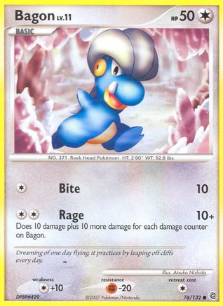 Bagon (/132) [DP: Secret Wonders] Pokemon Single Pokémon