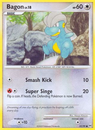 Bagon (52/99) [Platinum: Arceus] Pokemon Single Pokémon
