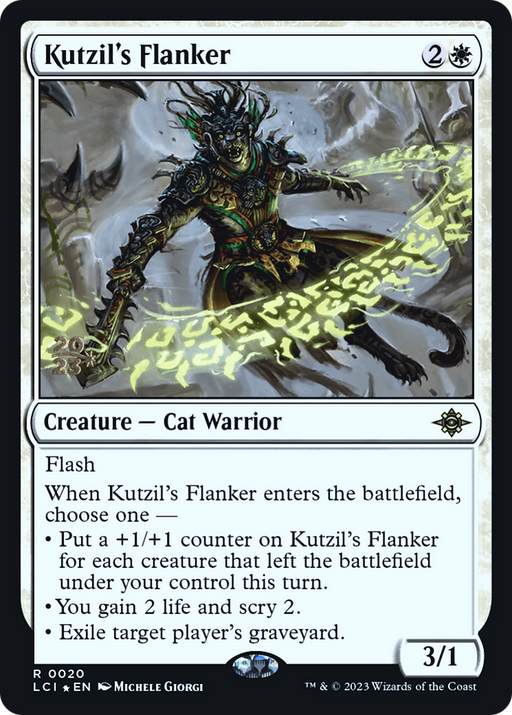 Kutzil's Flanker (PRE-020) [The Lost Caverns of Ixalan Promos] Foil MTG Single Wizards of the Coast