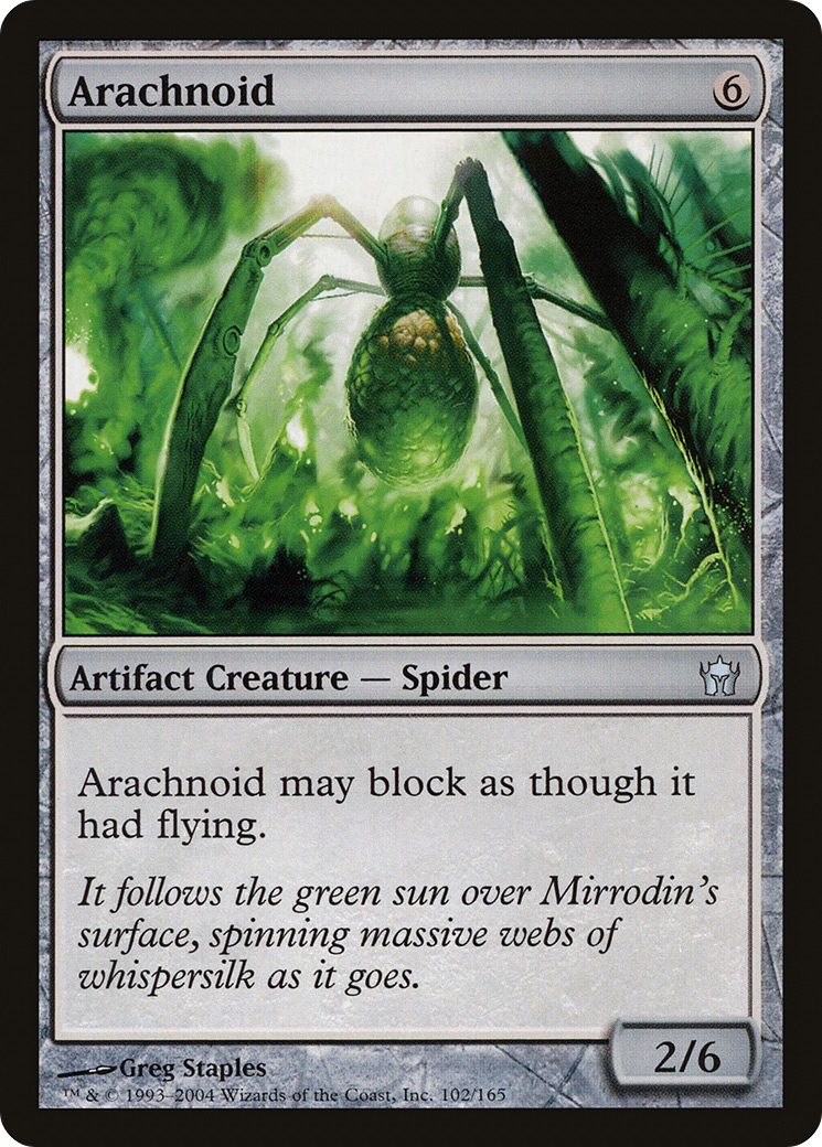 Arachnoid (5DN-102) [Fifth Dawn] Foil MTG Single Wizards of the Coast