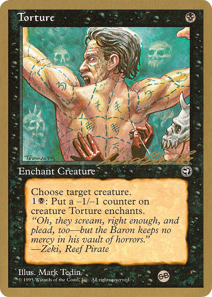 Torture (WCD-LL59SB) [Misc] Pro Tour Collector Set MTG Single Wizards of the Coast