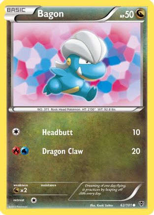 Bagon (/101) [BW: Plasma Blast] Pokemon Single Pokémon