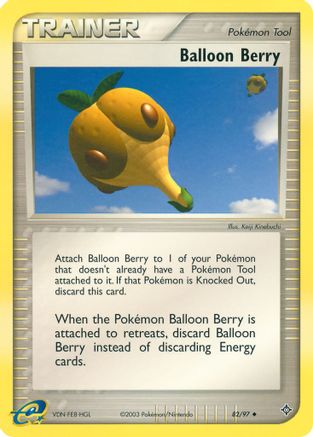 Balloon Berry (/97) Reverse Holofoil [EX: Dragon] Pokemon Single Pokémon