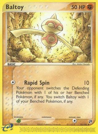 Baltoy (/100) Reverse Holofoil [EX: Sandstorm] Pokemon Single Pokémon