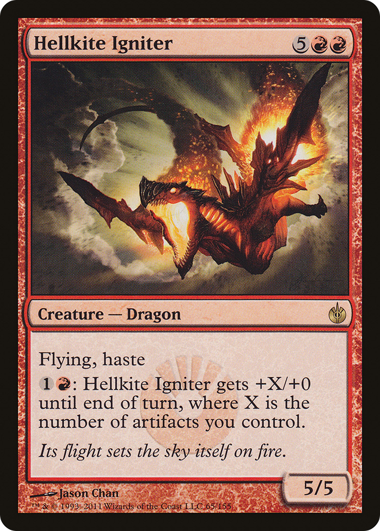 Hellkite Igniter (MBS-065) [Mirrodin Besieged] Foil MTG Single Wizards of the Coast