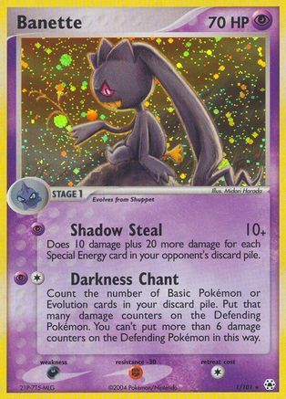 Banette (/101) Reverse Holofoil [EX: Hidden Legends] Pokemon Single Pokémon