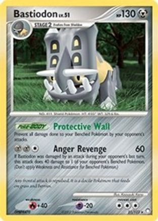 Bastiodon - 21/123 (DP Mysterious Treasures) () Holofoil [Misc: Deck Exclusives] Pokemon Single Pokémon