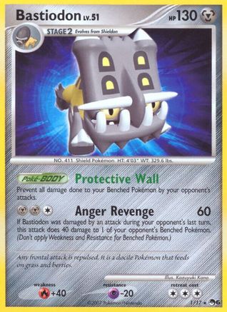 Bastiodon (1/17) [Promos: POP Series 6] Pokemon Single Pokémon