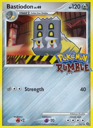 Bastiodon (/16) [Misc: Rumble] Pokemon Single Pokémon