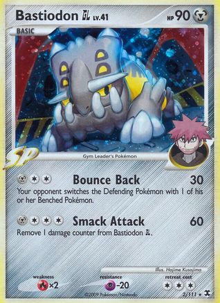Bastiodon GL (/111) Reverse Holofoil [Platinum: Rising Rivals] Pokemon Single Pokémon