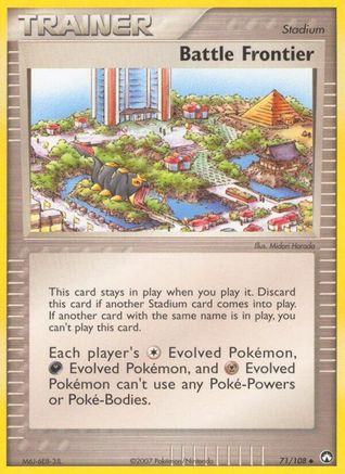 Battle Frontier (/108) [EX: Power Keepers] Pokemon Single Pokémon