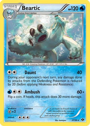 Beartic (/99) Reverse Holofoil [BW: Next Destinies] Pokemon Single Pokémon