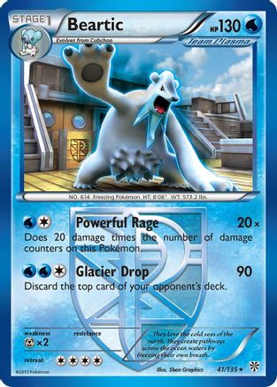 Beartic (Team Plasma) (/135) [BW: Plasma Storm] Pokemon Single Pokémon