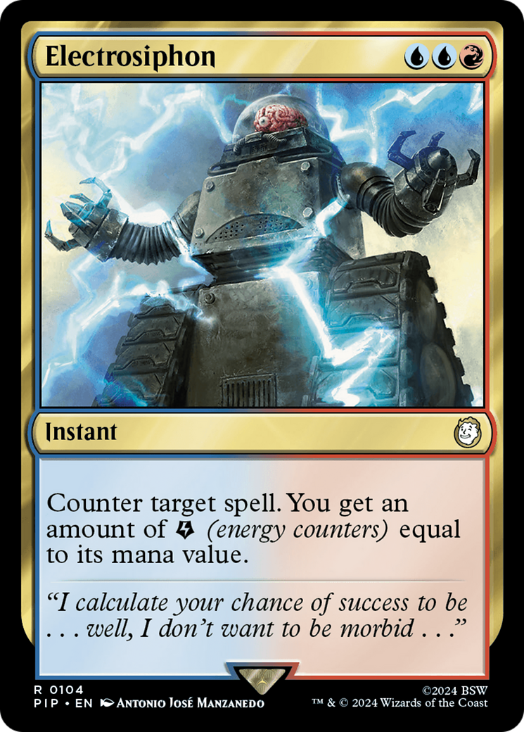 Electrosiphon (PIP-104) [Fallout] MTG Single Wizards of the Coast