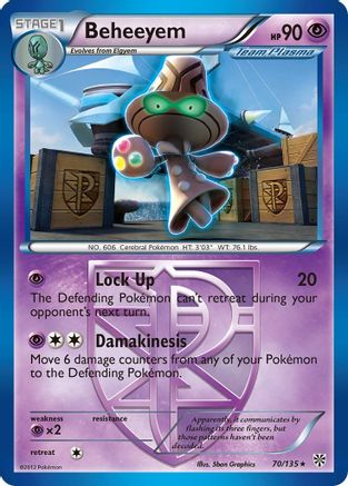 Beheeyem (Team Plasma) (/135) [BW: Plasma Storm] Pokemon Single Pokémon