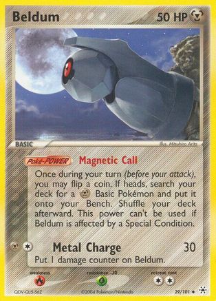 Beldum - 29/101 (/101) Reverse Holofoil [EX: Hidden Legends] Pokemon Single Pokémon