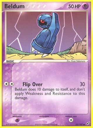 Beldum (/107) Reverse Holofoil [EX: Deoxys] Pokemon Single Pokémon