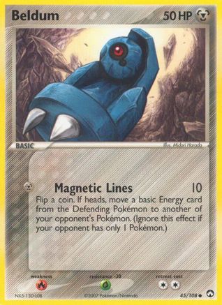 Beldum (/108) Reverse Holofoil [EX: Power Keepers] Pokemon Single Pokémon