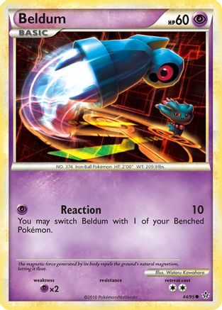 Beldum (/95) [HGSS: Unleashed] Pokemon Single Pokémon