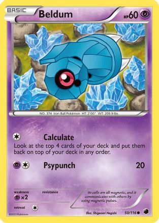 Beldum (/116) Reverse Holofoil [BW: Plasma Freeze] Pokemon Single Pokémon