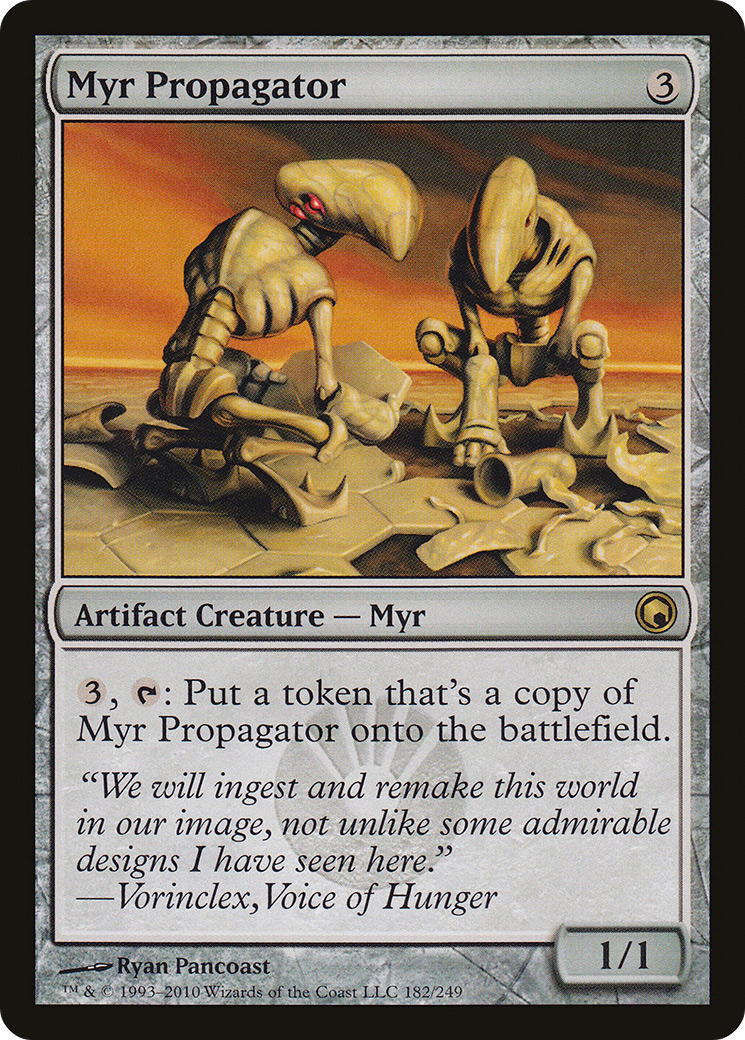 Myr Propagator (SOM-182) [Scars of Mirrodin] MTG Single Wizards of the Coast