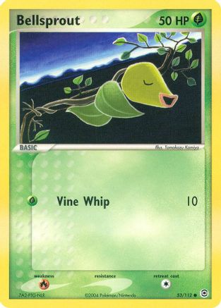 Bellsprout (53/112) [EX: FireRed & LeafGreen] Pokemon Single Pokémon