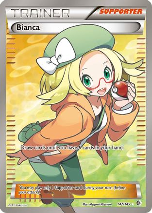Bianca (147 Full Art) (147/149) - [BW: Boundaries Crossed] Holofoil Pokemon Single Pokémon