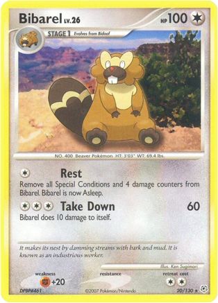 Bibarel (/130) [DP: Base Set] Pokemon Single Pokémon