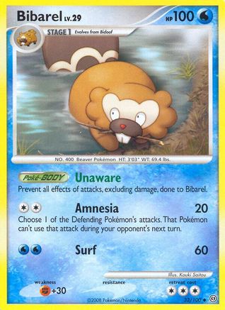 Bibarel (/100) [DP: Stormfront] Pokemon Single Pokémon