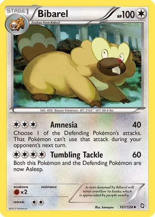 Bibarel (/124) Reverse Holofoil [BW: Dragons Exalted] Pokemon Single Pokémon
