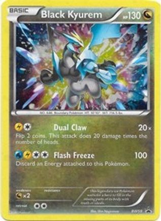 Black Kyurem - BW58 (/101) Holofoil [Promos: BW Promos] Pokemon Single Pokémon
