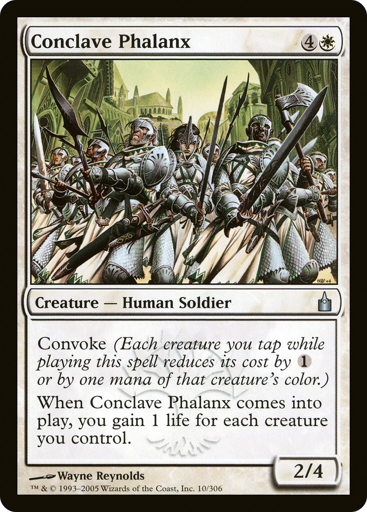 Conclave Phalanx (RAV-010) [Ravnica: City of Guilds] Foil MTG Single Wizards of the Coast