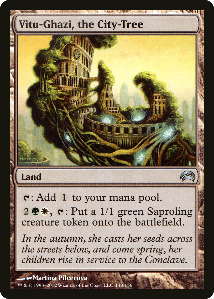 Vitu-Ghazi, the City-Tree (PC2-130) [Misc] Planechase 2012 MTG Single Wizards of the Coast