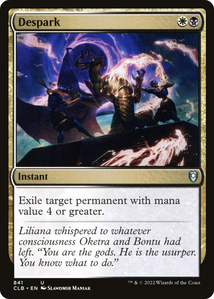 Despark (CLB-841) [Commander Legends: Battle for Baldur's Gate] MTG Single Wizards of the Coast
