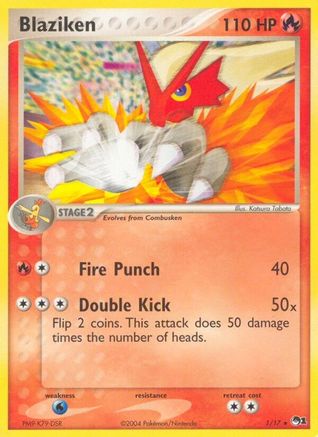 Blaziken (1/17) Holofoil [Promos: POP Series 1] Pokemon Single Pokémon