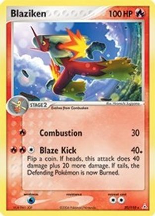 Blaziken (20/110) - [EX: Holon Phantoms] Reverse Holofoil Pokemon Single Pokémon