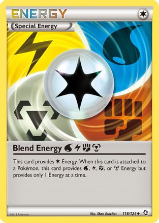 Blend Energy WLFM (118/124) Reverse Holofoil [BW: Dragons Exalted] Pokemon Single Pokémon