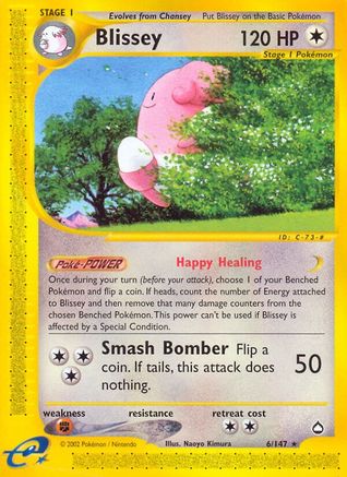 Blissey (/147) Reverse Holofoil [Vintage: Aquapolis] Pokemon Single Pokémon