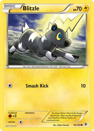 Blitzle (/149) Reverse Holofoil [BW: Boundaries Crossed] Pokemon Single Pokémon