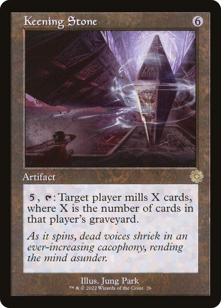 Keening Stone (BRR-026) [The Brothers' War Retro Artifacts] MTG Single Wizards of the Coast