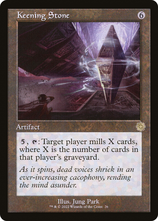 Keening Stone (BRR-026) [The Brothers' War Retro Artifacts] Foil MTG Single Wizards of the Coast