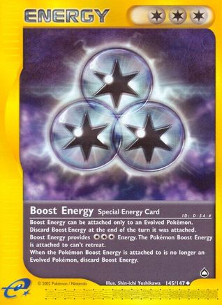Boost Energy (/147) Reverse Holofoil [Vintage: Aquapolis] Pokemon Single Pokémon